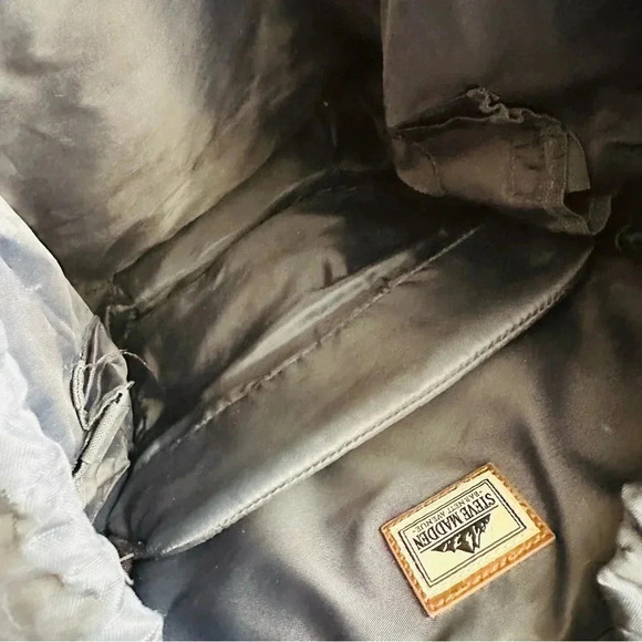 Steve Madden Barnet Avenue Utility Navy Backpack - Picture 11 of 12